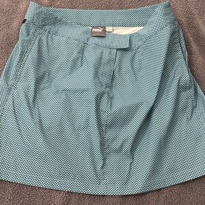 Puma Mint Green Mini Skirt with Micro Diamond Print